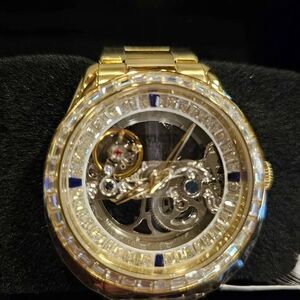 Invicta Objet D Art Automatic Watch with see through face! New in box!